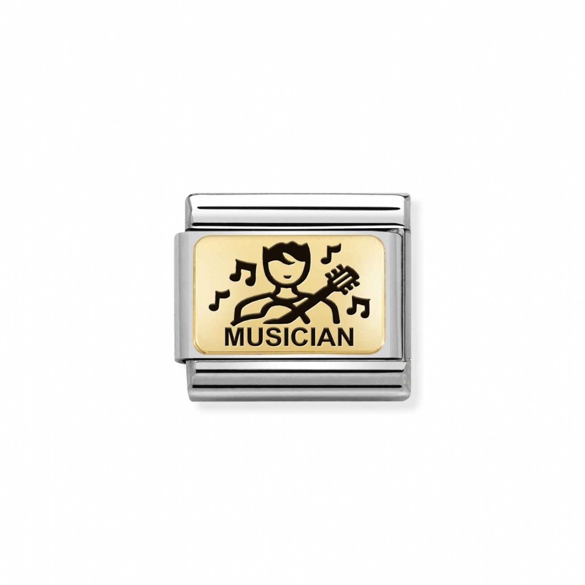Nomination Classic Composable Charm - 18k Gold Musician