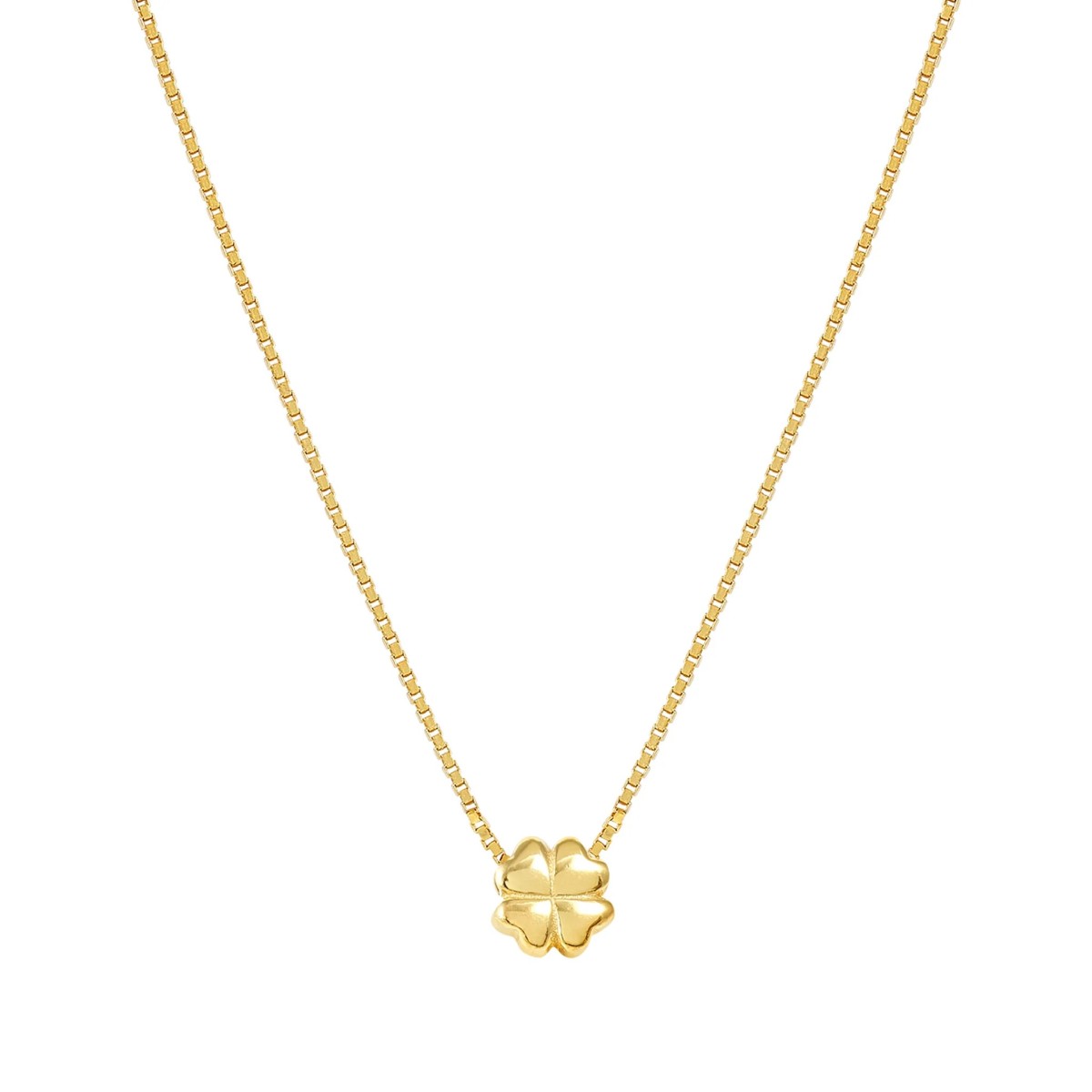 Nomination Armonica Gold Plated Four Leaf Clover Pendant Necklace 241304/003