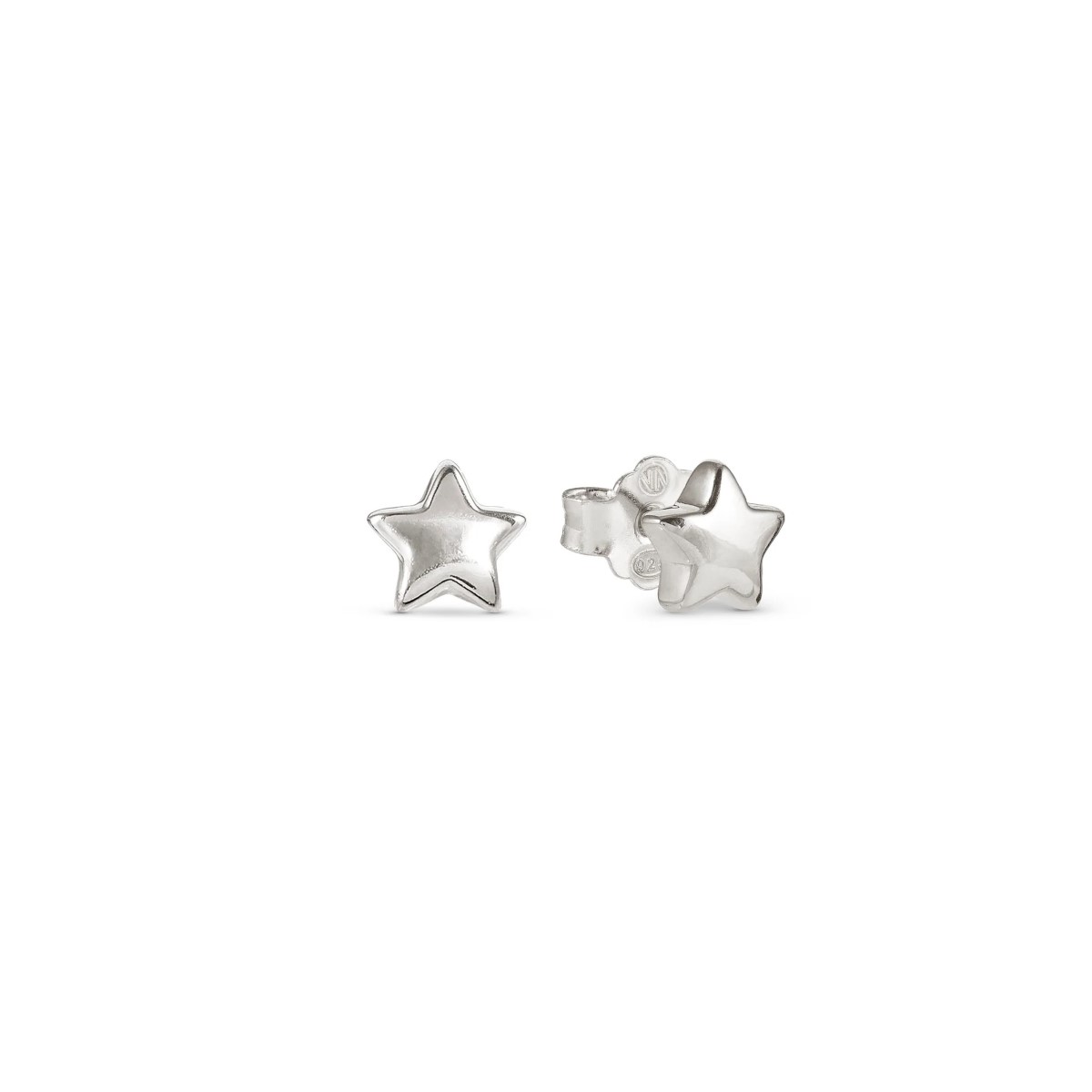 Nomination Armonica Sterling Silver Star Stud Earrings. Item code 241307/007