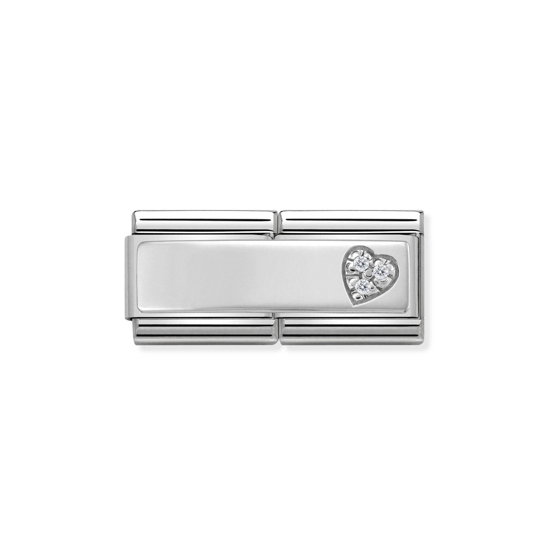 Nominations Classic Composable Heart Double Link Charm - 330731_09