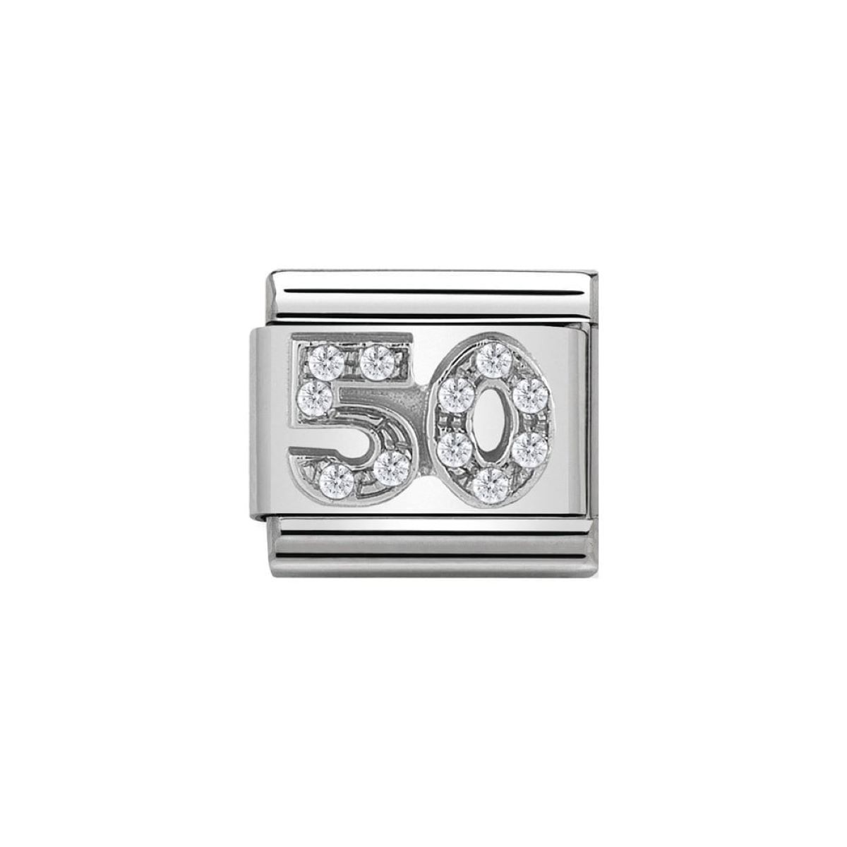 Nomination Classic Symbols - Cubic Zirconia and 925 Silver 50