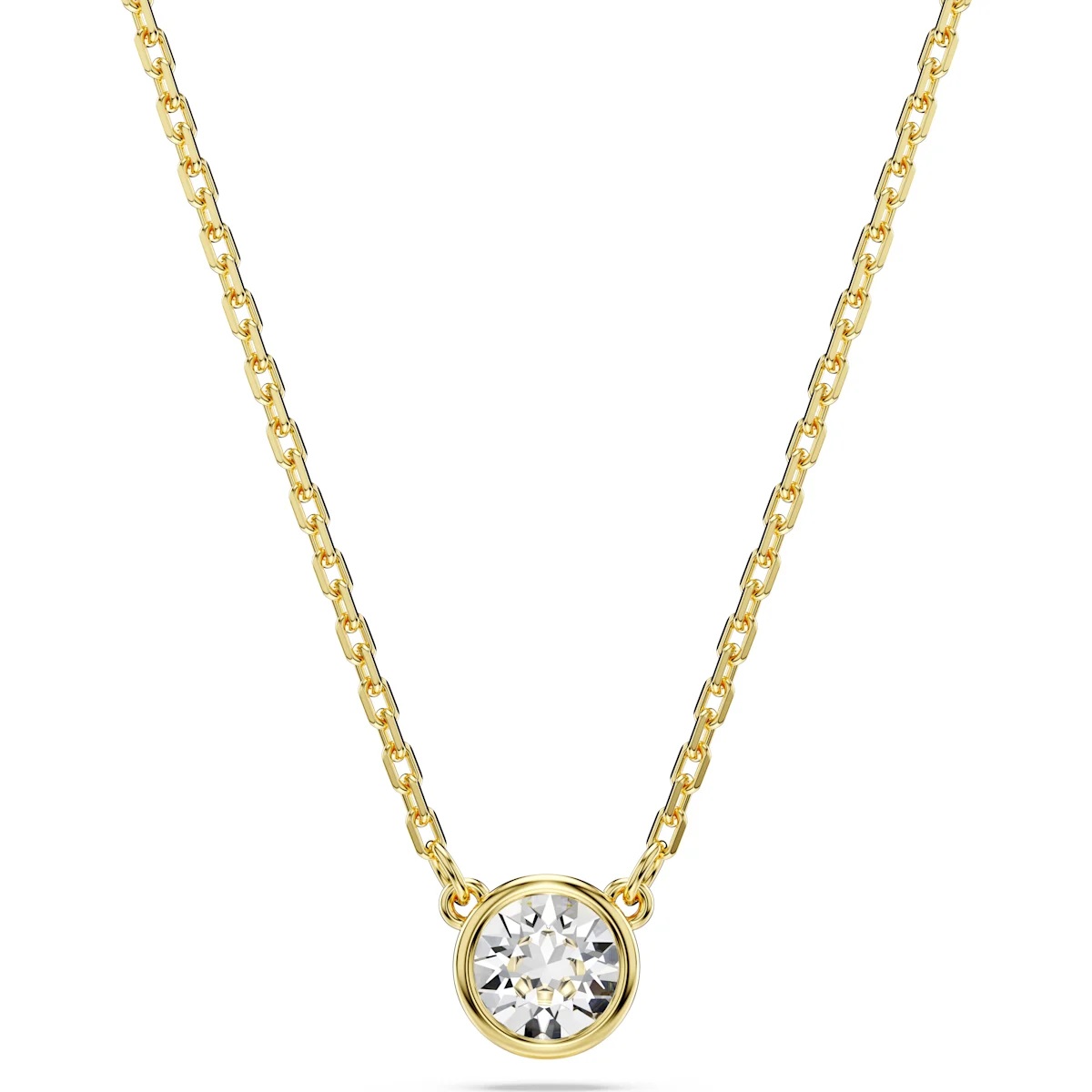 Swarovski Imber Pendant Round Cut - Gold Tone Plated 5684511