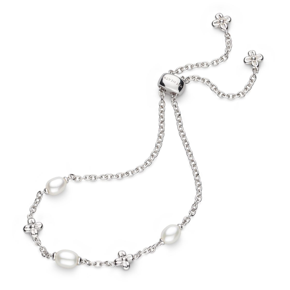 Kit Heath Blossom Flyte Honey Flower Pearl Toggle Bracelet - 70335FPC