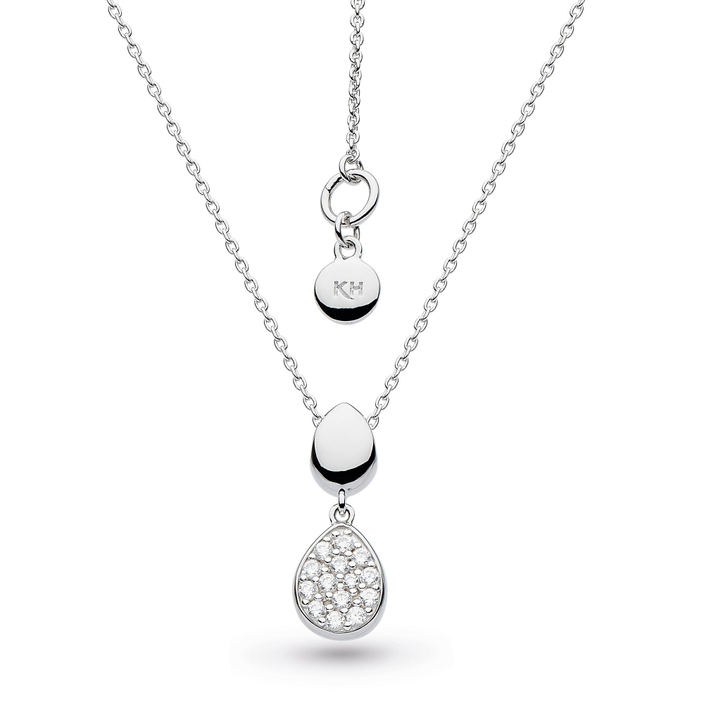 Kit Heath Coast Pebble Glisten Necklace 90188CZ029