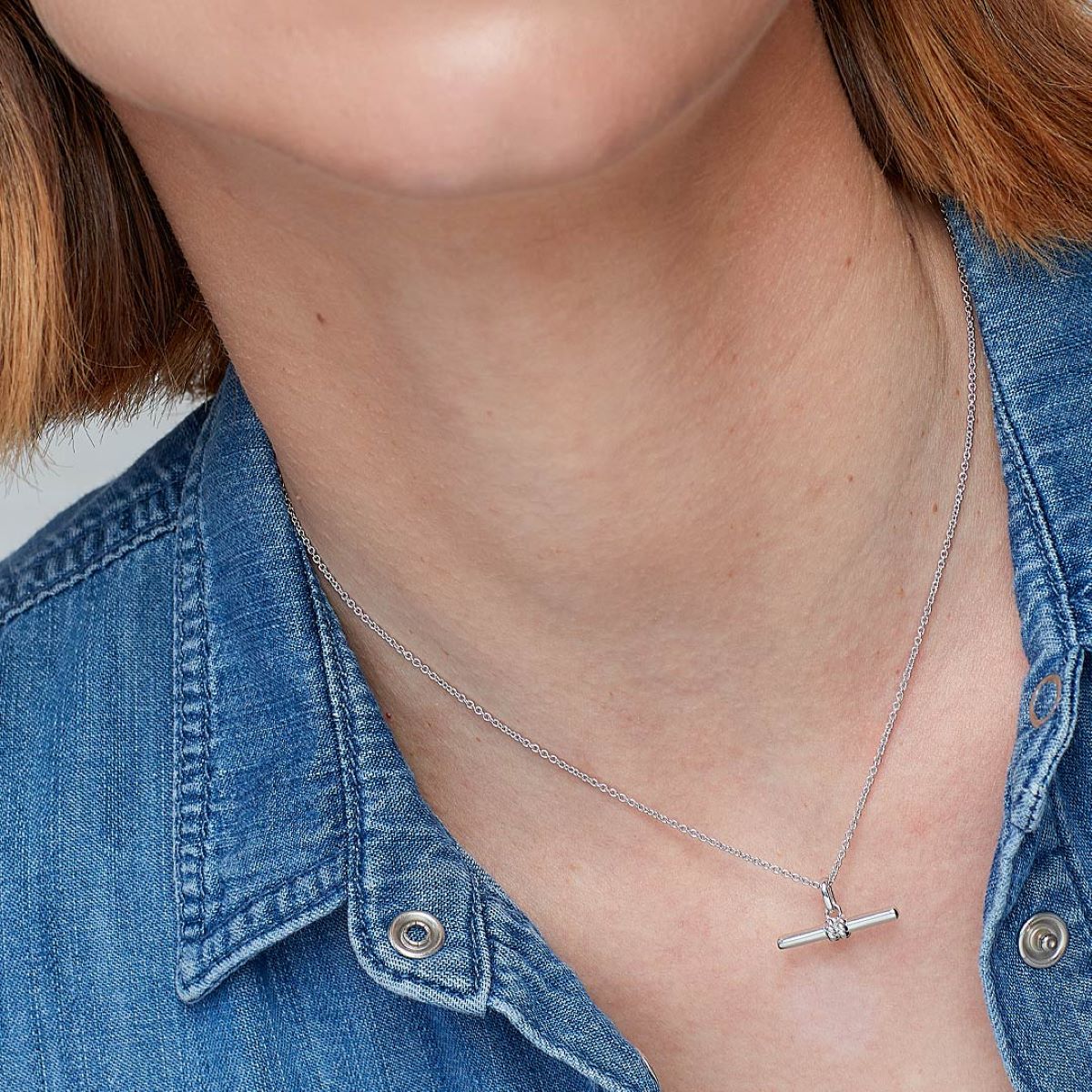 Kit Heath Marina Rope T-Bar Necklace - 91092RP