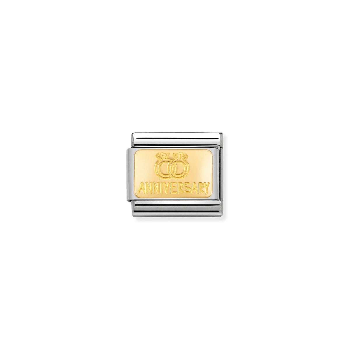 Nomination Classic Anniversary Charm - 18k Gold - 030121/32