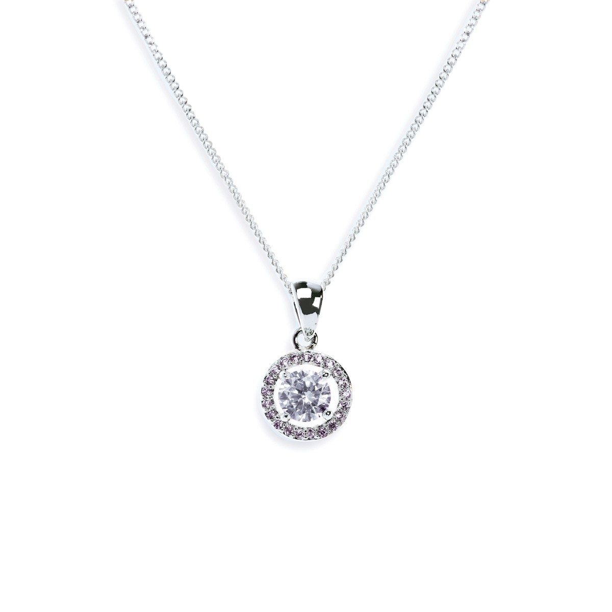 Ivory & Co Balmoral Crystal Dainty Pendant