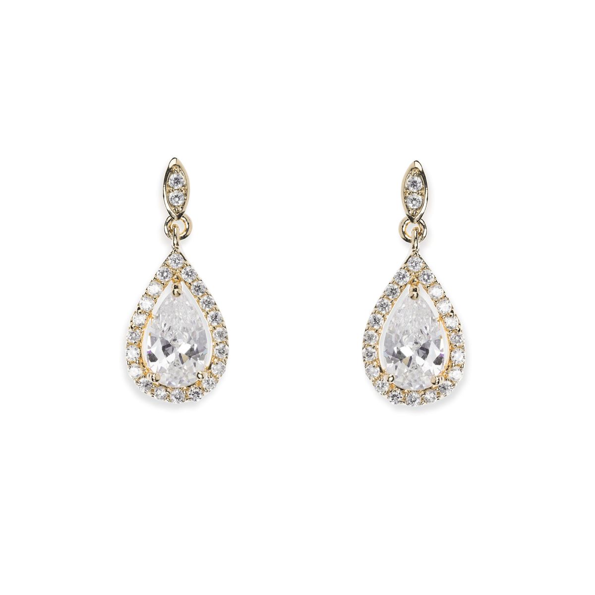 Ivory & Co Belmont Gold Earrings - belmontgoldearrings