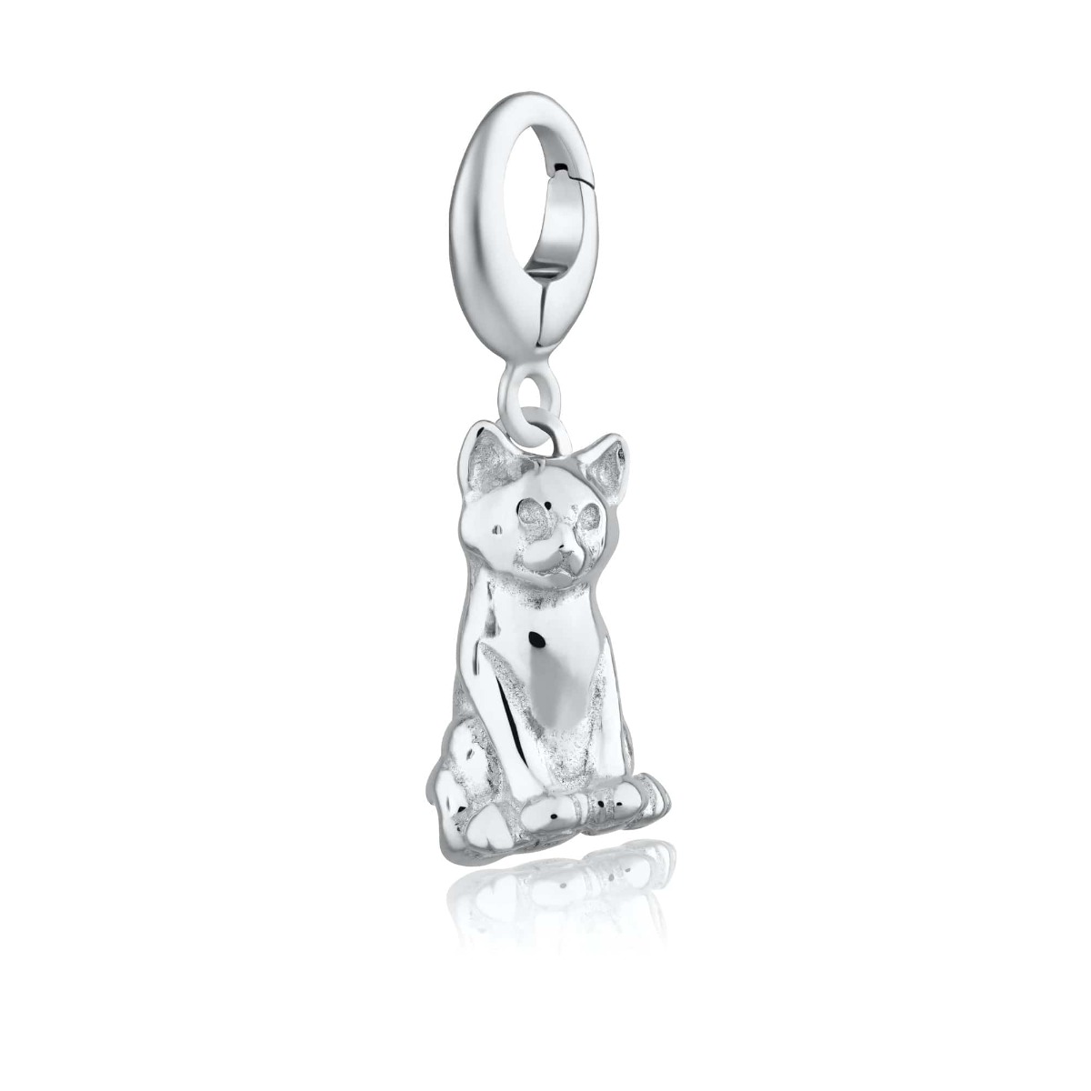 Lily Charmed Cat Charm Silver - item number CSKIT