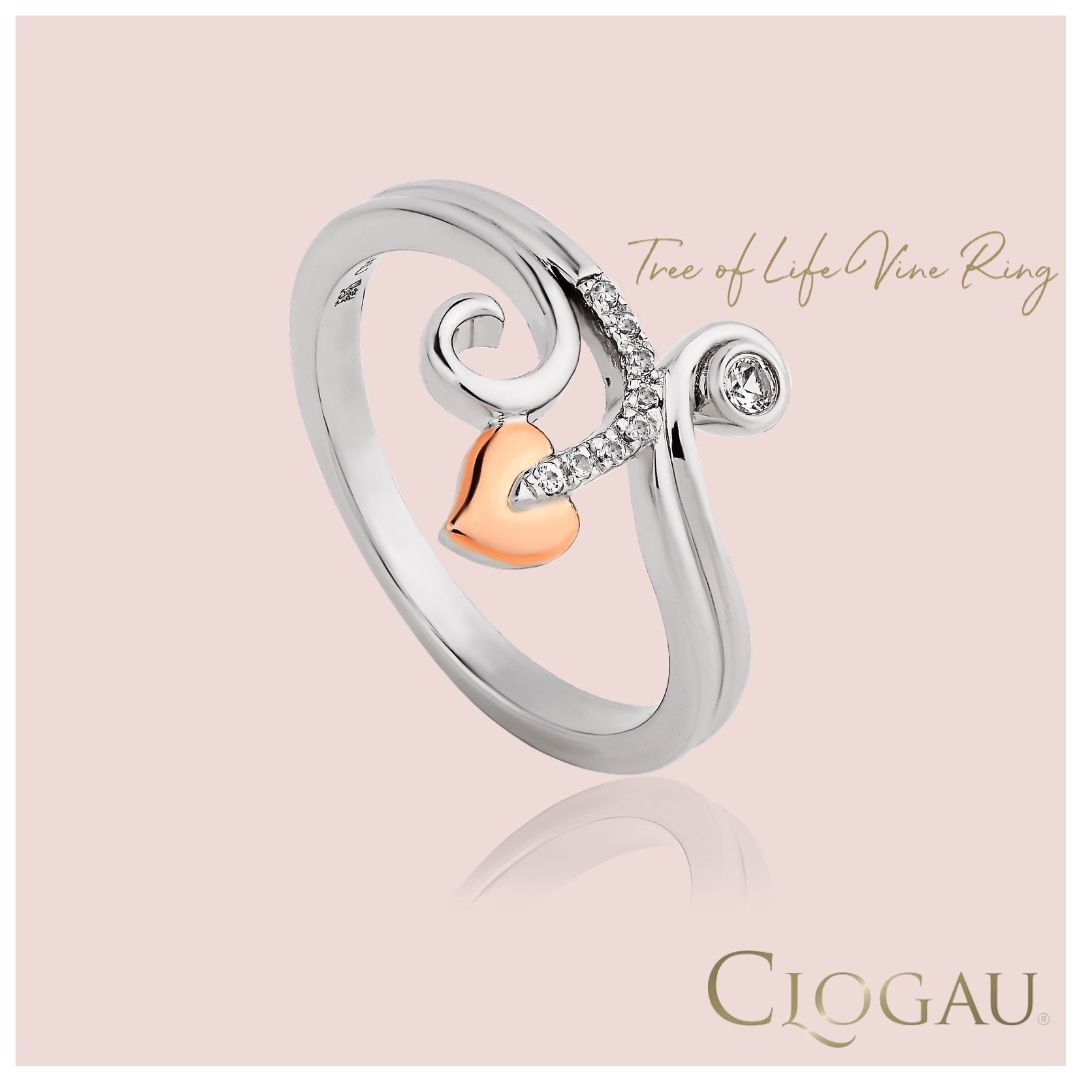 Clogau Tree of Life Vine Ring 3STLWPVR