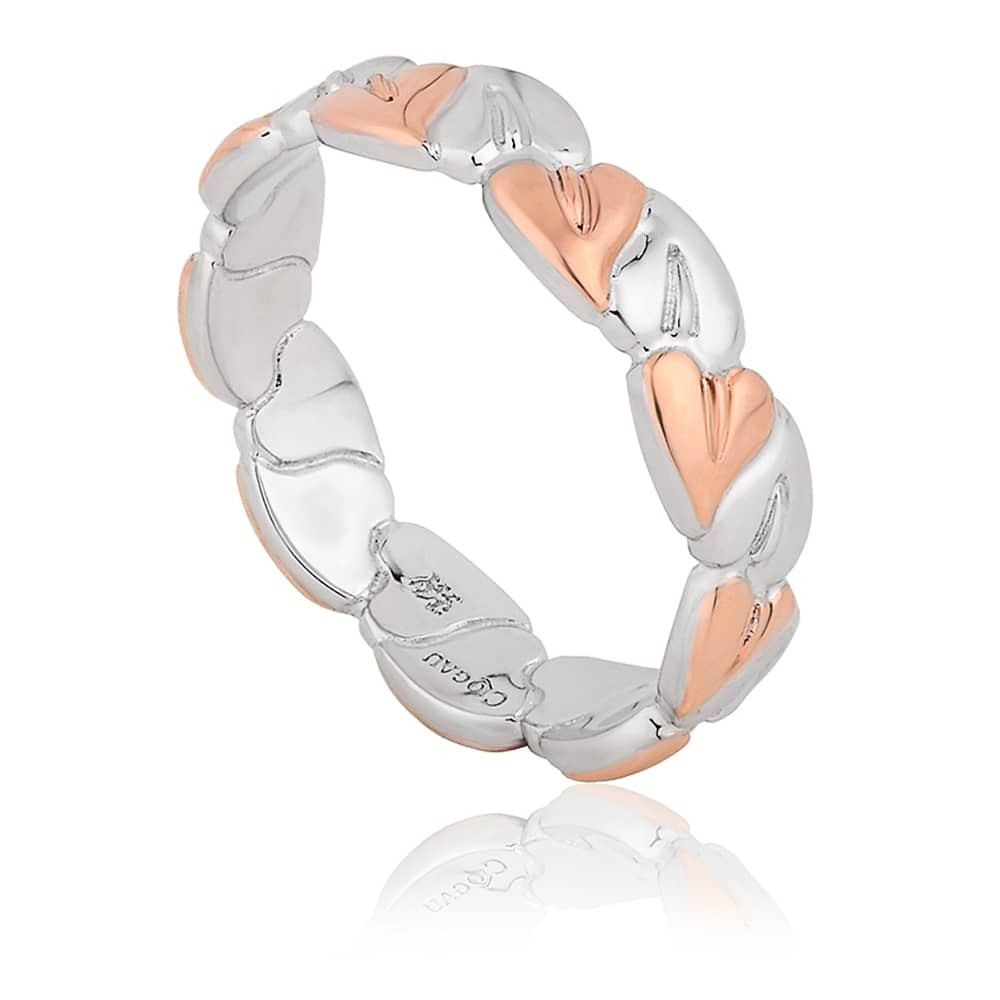 Clogau Tree of Life Leaf Ring 3STLRO1