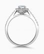 Brown & Newirth 'First Kiss' Diamond Halo Engagement Ring