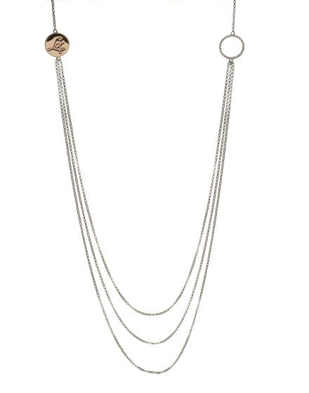 House of Lor Three Strand Disc Necklet
