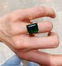 Shyla London Claudia Statement Ring - Emerald