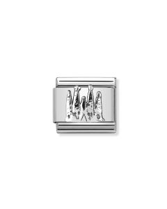 Nomination Classic Silver Sagrada Familia Charm. Item code 330105_23.