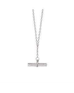 Daisy Estee Lalonde T-Bar Necklace - Silver - ELN04_SLV