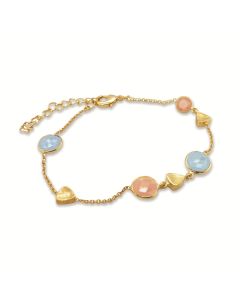 Sarah Alexander Tahiti Sunset Gemstone Charm Bracelet