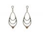 House of Lor Chandelier Earrings with Zirconia