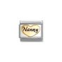 Nomination Classic Gold and Enamel Nanny Heart Charm 030285/77