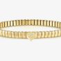 Nomination Extension Style Bracelet Steel and Yellow Gold Zirconia Heart 046011_004