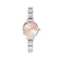 Nomination Paris Oval Sunray Pink Dial Charm Watch 