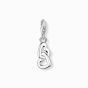 Thomas Sabo Charm Pendant - Interlocking Hearts  - 0773-001-12