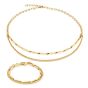 Coeur De Lion Twisted Layers Necklace - Gold - 0801101600