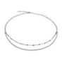 Coeur De Lion Twisted Layers Necklace - Silver - 0801101700