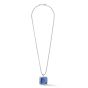 Coeur De Lion Amulet Spikes Necklace - Square Aventurine Silver Blue 1200100717