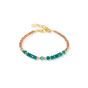 Coeur De Lion Amulet Modern Future Bracelet - Gold Multicolour Boho