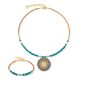 Coeur De Lion Amulet Modern Future Bracelet - Gold Multicolour Boho