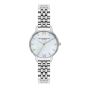 Olivia Burton Classic White and Silver Bracelet Watch - 24000168