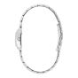 Olivia Burton Classic 16mm Mini Grove White and Silver Bracelet Watch 24000281