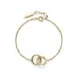 Olivia Burton Amity Interlock Gold Plated Bracelet - 24100315