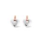 Clogau Cariad Sterling Silver Stud Earrings with Diamonds - 3SCE010