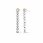 Clogau Celebration Silver Drop Hoop Earrings 3SCLC0799