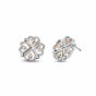 Clogau Tree of Life Sterling Silver Heart Drop Stud Earrings 3SHEA884