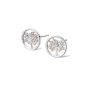 Clogau Tree of Life Sterling Silver Stud Earrings - 3SNTLCSE