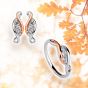 Clogau Past Present Future Stud Earrings 3SPPFE