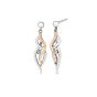 Clogau Nature's Wonder Sterling Silver Waterfall Drop Earrings with Topaz 3SSWF898
