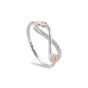 Clogau Tree of Life Infinity Silver Ring 3STOL0736