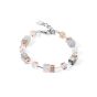 Coeur De Lion GeoCUBE Bracelet - Rose Gold Peach