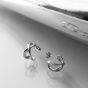 Kit Heath Silver Infinity Hoop Earrings - 41162RP
