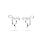 Kit Heath Serenity Ribbon Bow Stud Earrings 41188RP