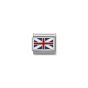 NOMINATION Composable Classic FLAGS in st.steel, enam.sterling silver Great Britain