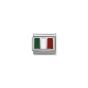 NOMINATION Composable Classic FLAGS in st.steel, enam.sterling silver Italy