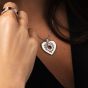 Clogau Cariad Sparkle Heart Pendant
