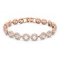 Swarovski Angelic Bracelet - White with Rose Gold Plating 5240513