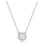Swarovski Constella Pendant Round Pavé - White with Rhodium Plating 5636264