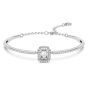 Swarovski Millenia Octagon Bangle - White with Rhodium Plating 5638494